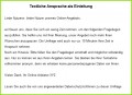 6 Einleitungsschreiben