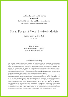 Exposé schreiben 273385 Exposé Beispiel 4 Mustervorlage Masterarbeit