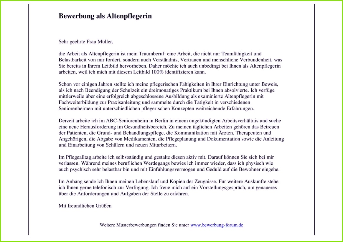 Gemütlich Beispiel Lebenslauf Für Pflegehelferin Ohne Erfahrung