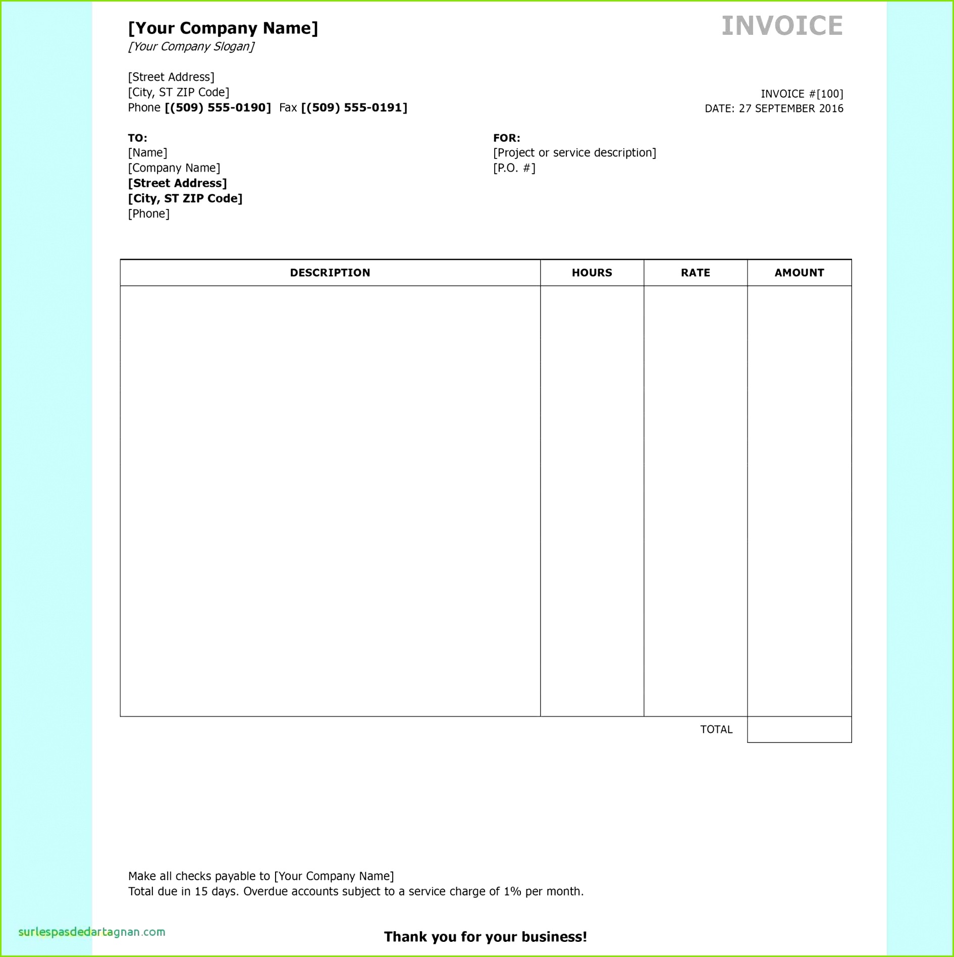 Best Volleyball Template Elegant Invoice Word Template Unique Ivoice Template 0d Archives Free Resume Image Simple