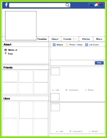 Template Introduce Yourself Activity Profile Template Teaching Schools Student
