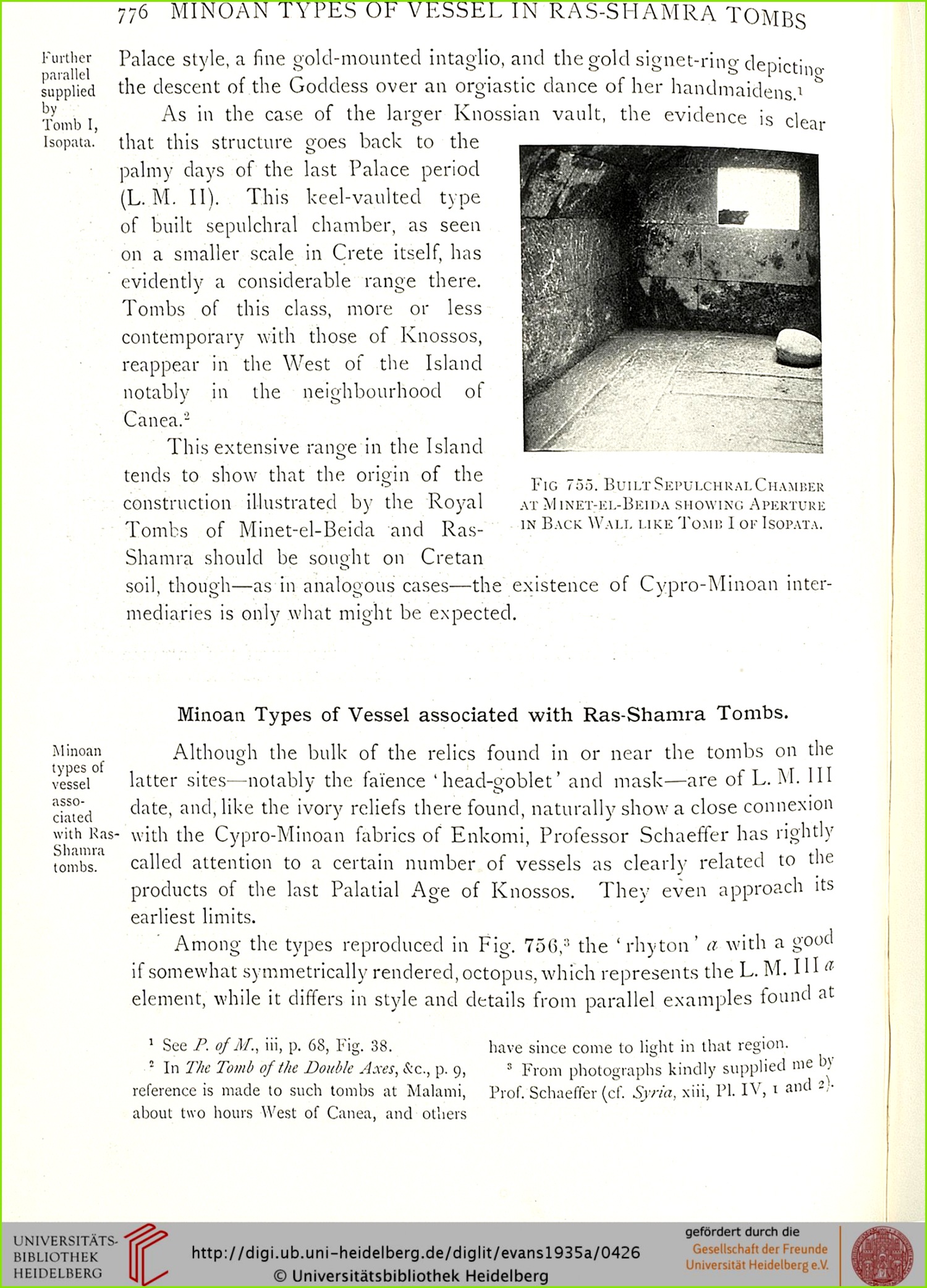 Evans Arthur J The Palace of Minos a parative account of the successive stages of the early Cretan civilization as illustred by the discoveries at