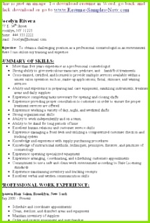 Hair Stylist Resume Example Inspirational Cosmetology Resume Samples Free Templates Sample Hair Stylist Resume