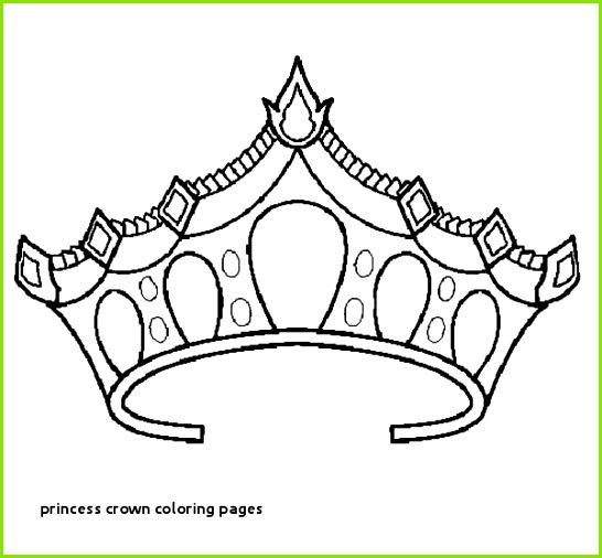 Princess Crown Coloring Pages Royal Crown Drawing at Getdrawings