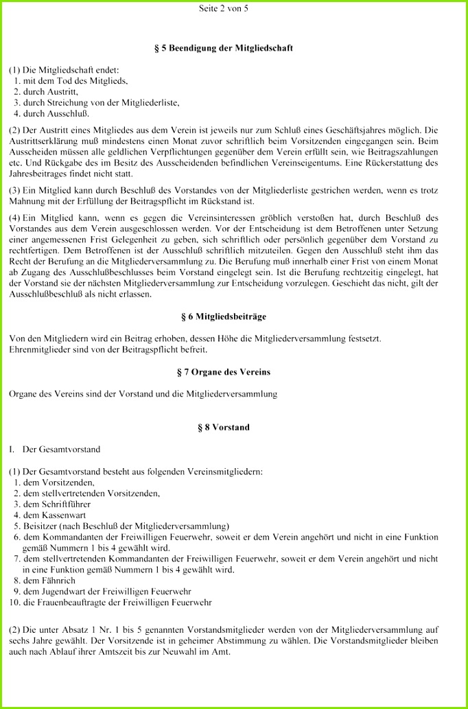 Satzung der Freiwilligen Feuerwehr Hepberg e V 150 5 KB PDF