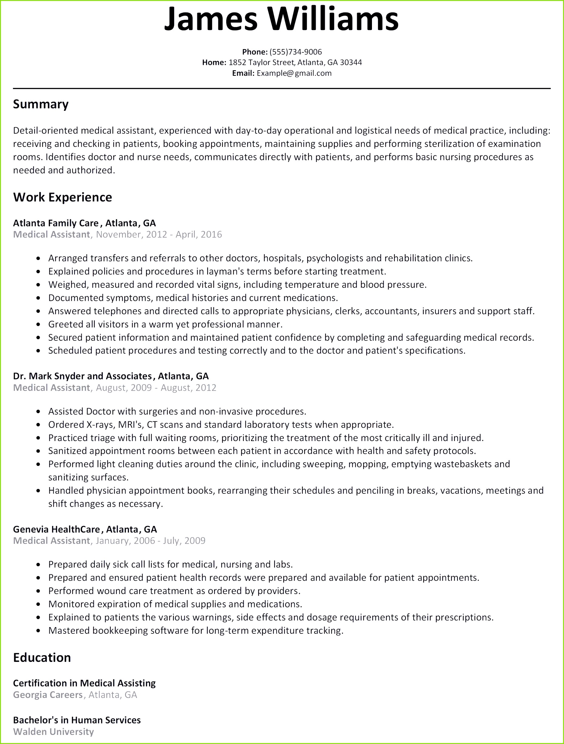 Simple Job Resume Templates Best Resume Template Free Word New Od Specialist Sample Resume Resume