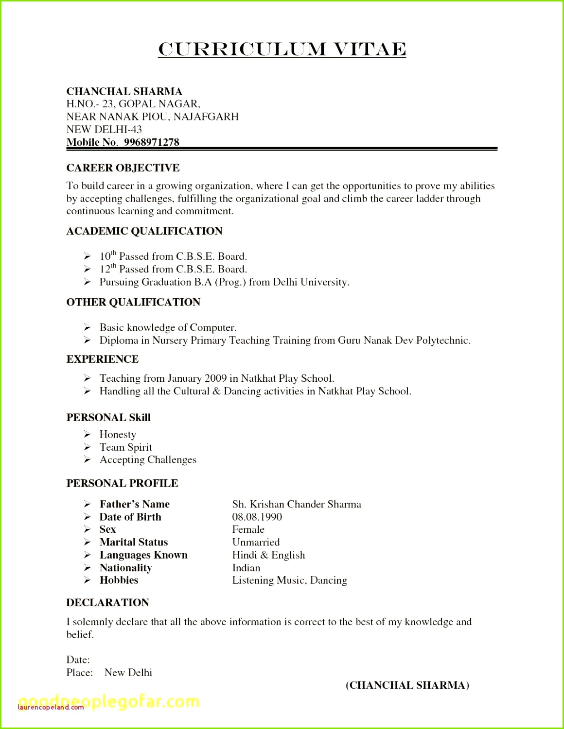 Lebenslauf Vorlage Student Praktikum Cv Resume Example Doc Valid Resume Template Doc New Resume Doc 0d