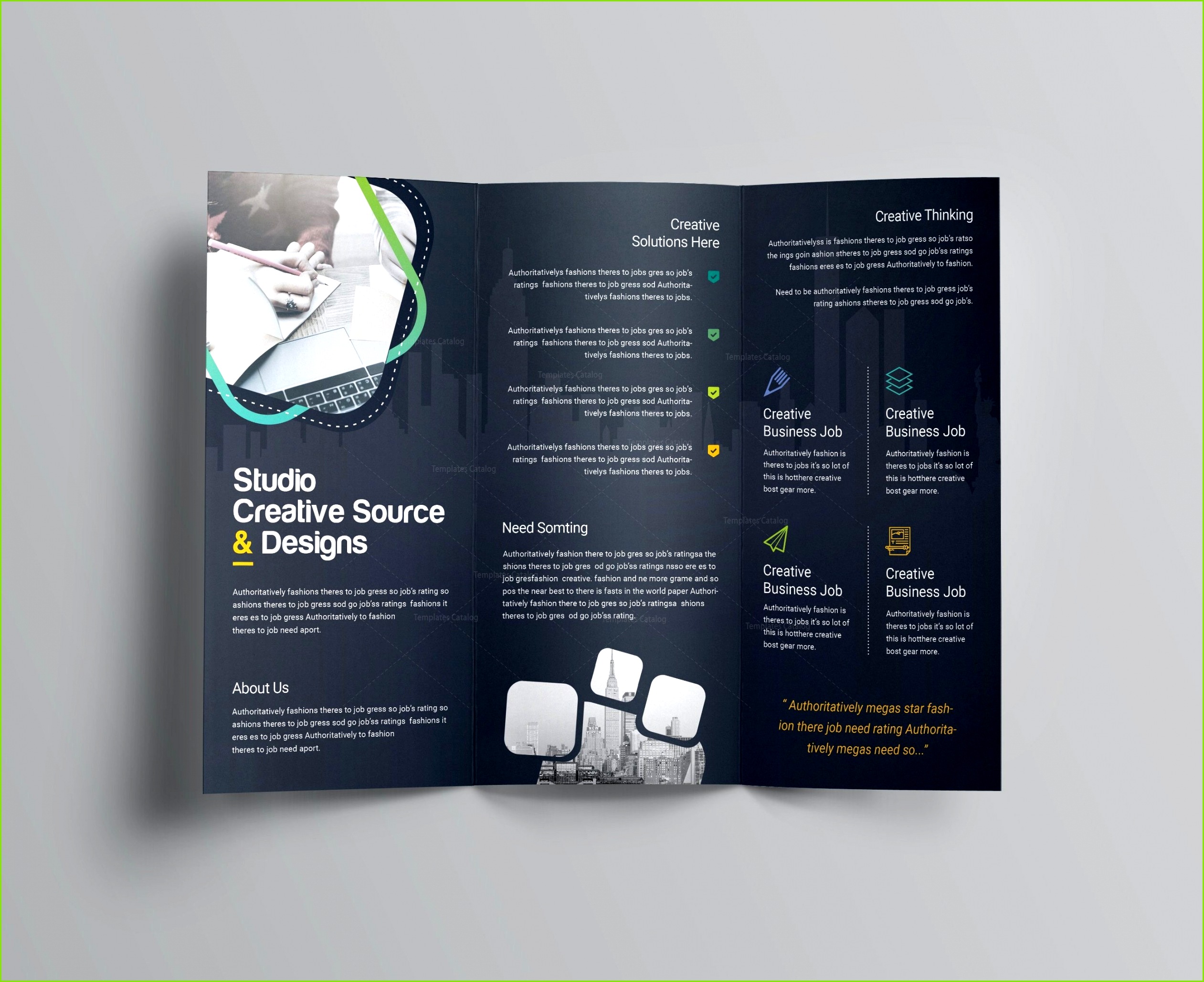 Free Adobe Illustrator Templates Awesome Free Business Brochure Templates Adobe Illustrator Tri Fold Brochure