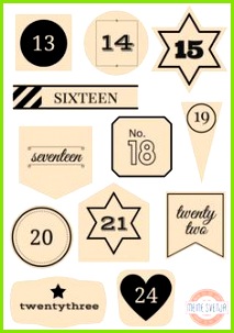 Adventskalender Füllen Ideen Adventskalender Zahlen Zum Ausdrucken Weihnachten Adventskalender Weihnachten Xmas Weihnachten