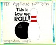 5 Bowling-pin-vorlage