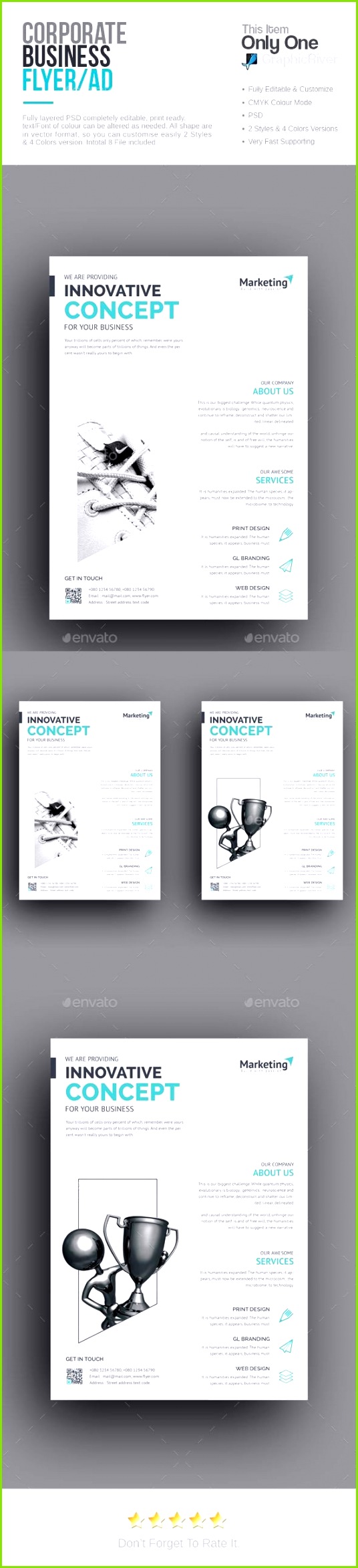Corporate Flyer Template Psd Download Here Http Graphicriver Net Business Flyer Template