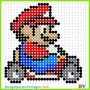 7 Bugelperlen Vorlagen Mario