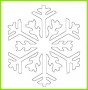 6 Coole Schneeflocke-vorlagen