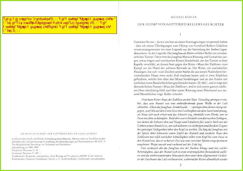 PDF Der Olymp von Gottfried Kellers Gelächter