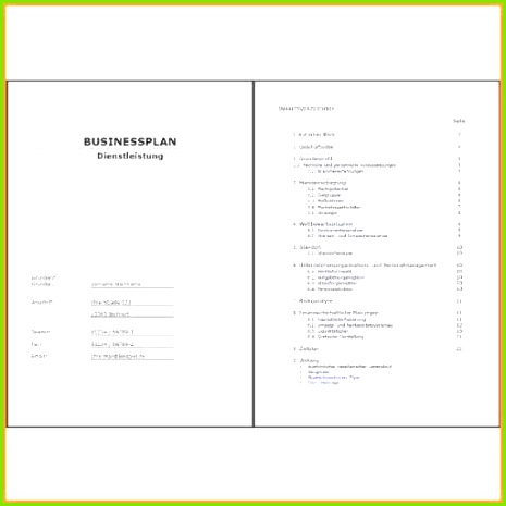 Deckblatt Businessplan Neues 46 Inspirierend Fotos Businessplan Vorlage Ihk