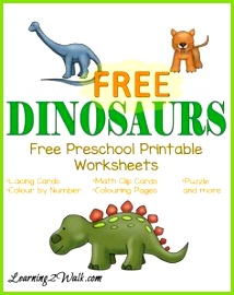 Free Preschool Printable Worksheets Dinosaurs Lehrreich Vorschule Bildung Kita Vorschuldinosaurier