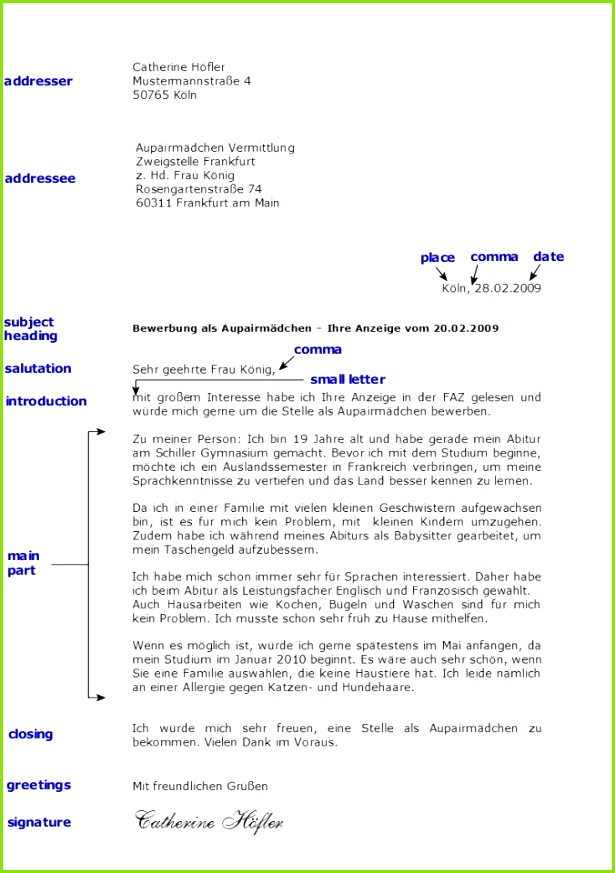 Toms Deutschseite Schreiben Formeller Brief Deutsch 615873 Toms Deutschseite Schreiben Formeller Brief