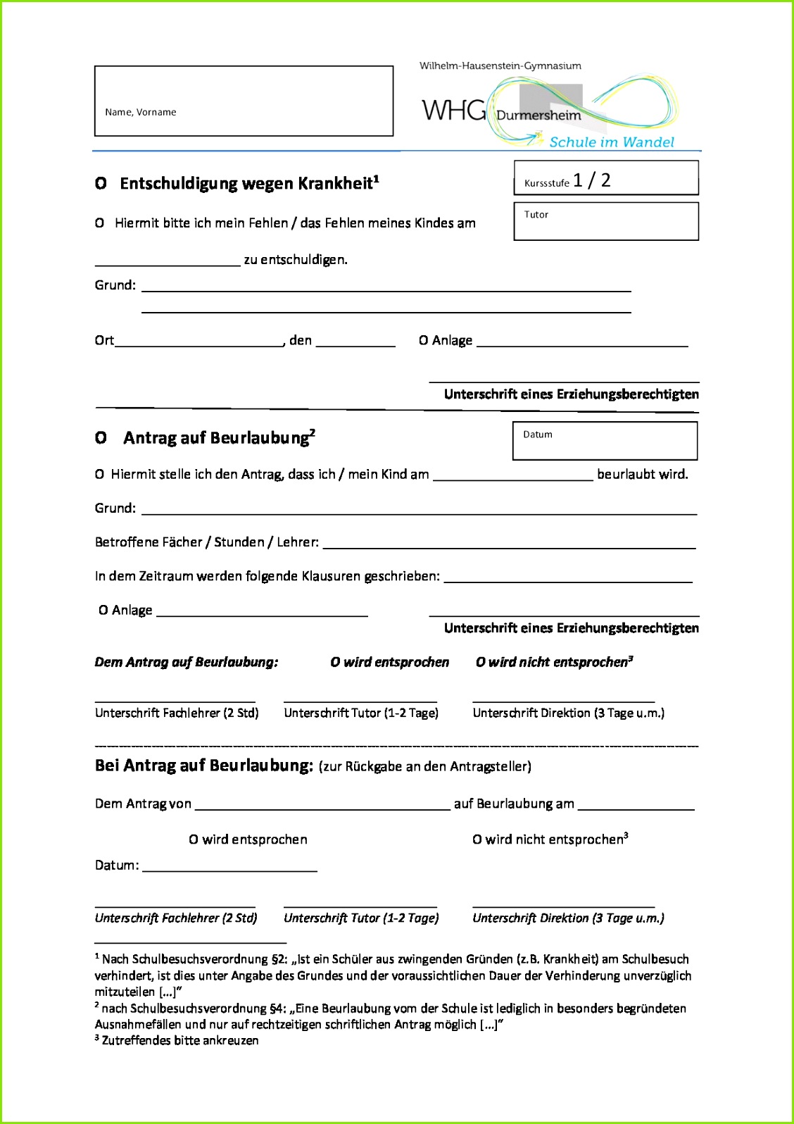 16 Entschuldigung Frür Die Schule Schreiben