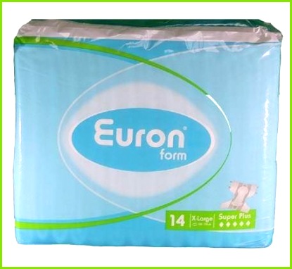 Euron Form Super Plus Cotton Feel Gr XL 100 165 cm mittlere bis schwere Inkontinenz 56 Stk Karton iD Expert Slip super XL