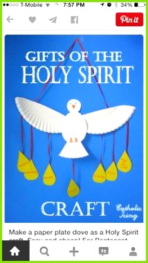 Kindergottes nst Ideen Pfingsten Religiöse Erziehung Erstkommunion Geister Religionsunterricht Sonntagsschule