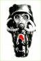 3 Gasmaske-vorlage