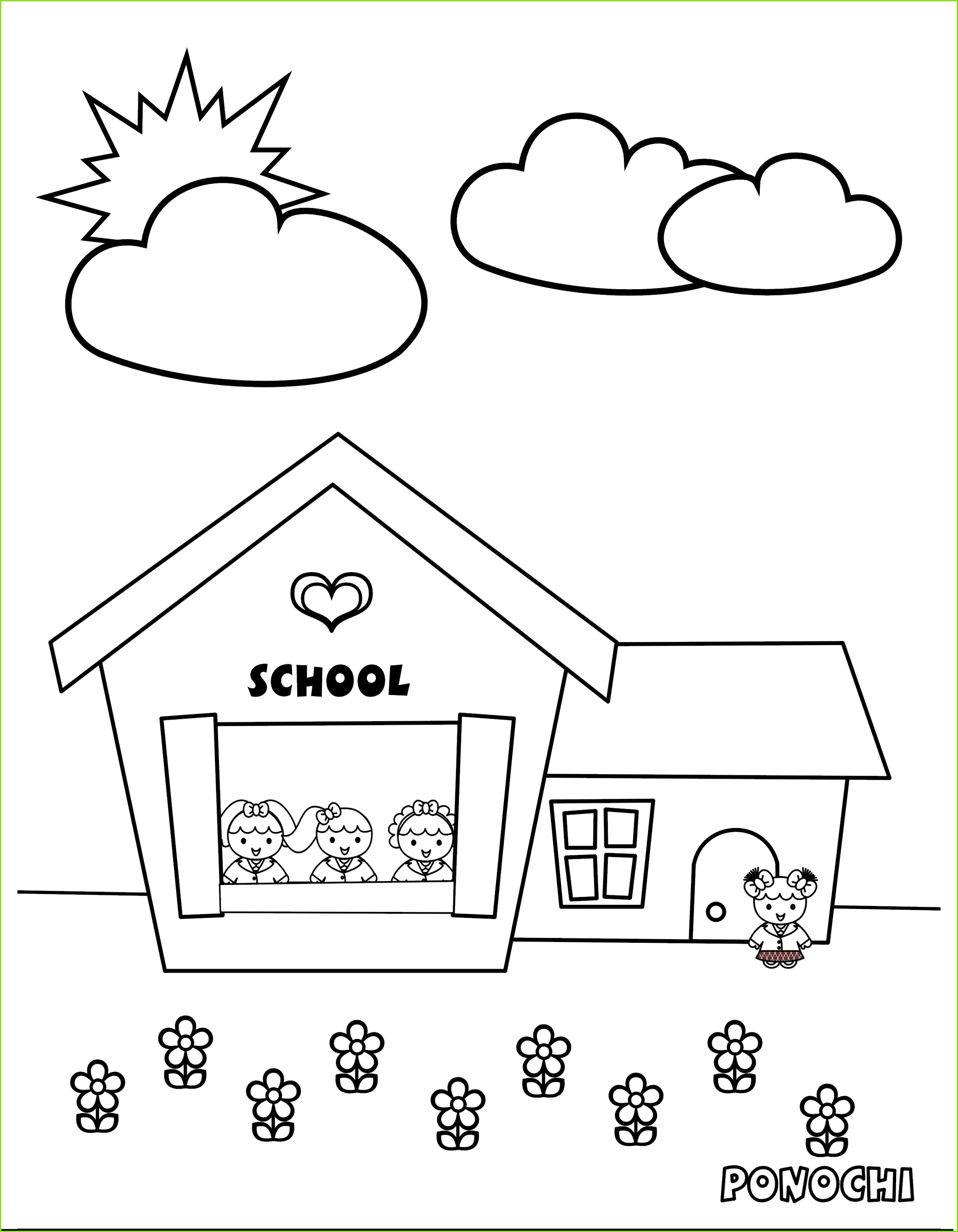 Halloween Bilder Zum Ausmalen Hexe Ideen School Ponochi Para Colorear Schön Ausmalbilder Hexen