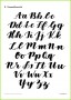 6 Kalligraphie Alphabet Vorlagen Kostenlos