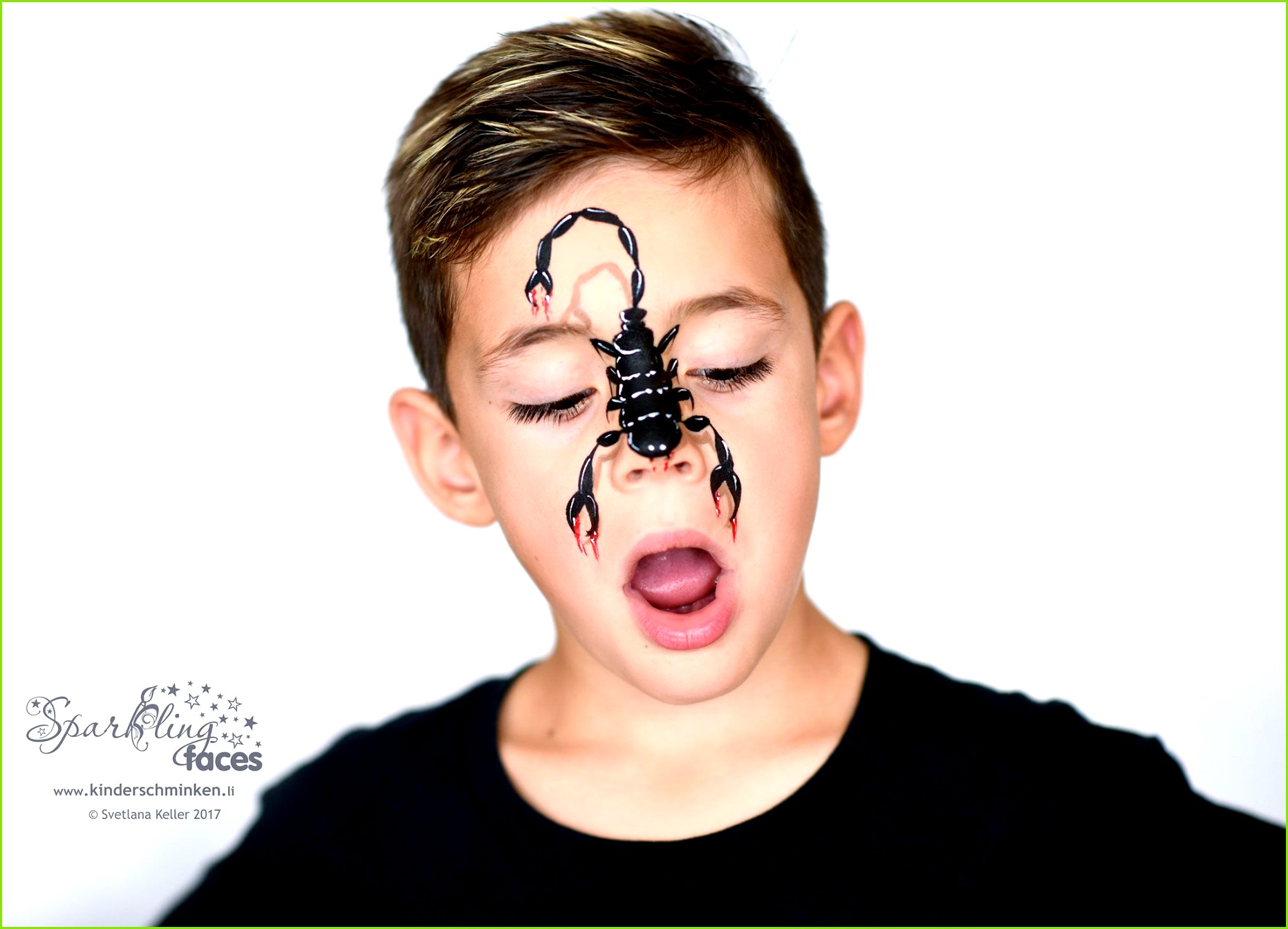 Kinderschminken Kinderschminken Vorlagen Schminkfarben kaufen Kinderschminken Kurse Schminkfarben Schweiz Airbrush Tattoos