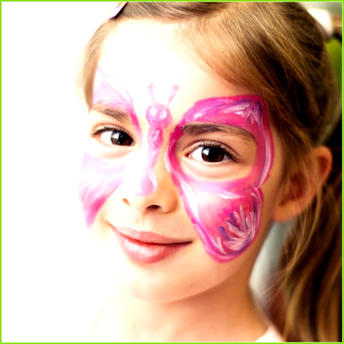 74 Neu Kinderschminken Fee Vorlage Foto