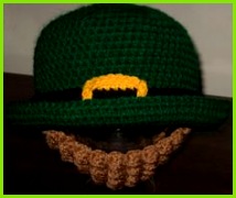 Leprechaun with detachable beard