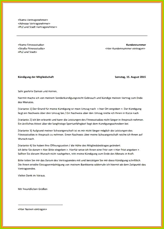 Kundigung Garage Vorlage kündigung garage vorlage word am besten kündigung vorlage word