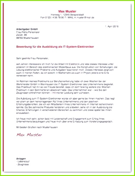 Kündigung Praktikum Muster Genial Vorlage Bewerbung Schülerpraktikum