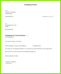 Falls ja habe ich euch hier eine gratis Vorlage für Kündigung einer einzelnen Domain erstellt Einfach herunterladen und in Word