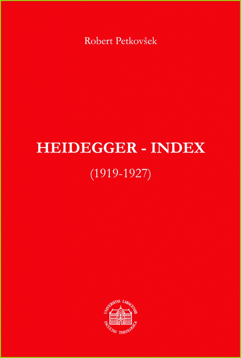 PDF Heidegger Index 1919 1927