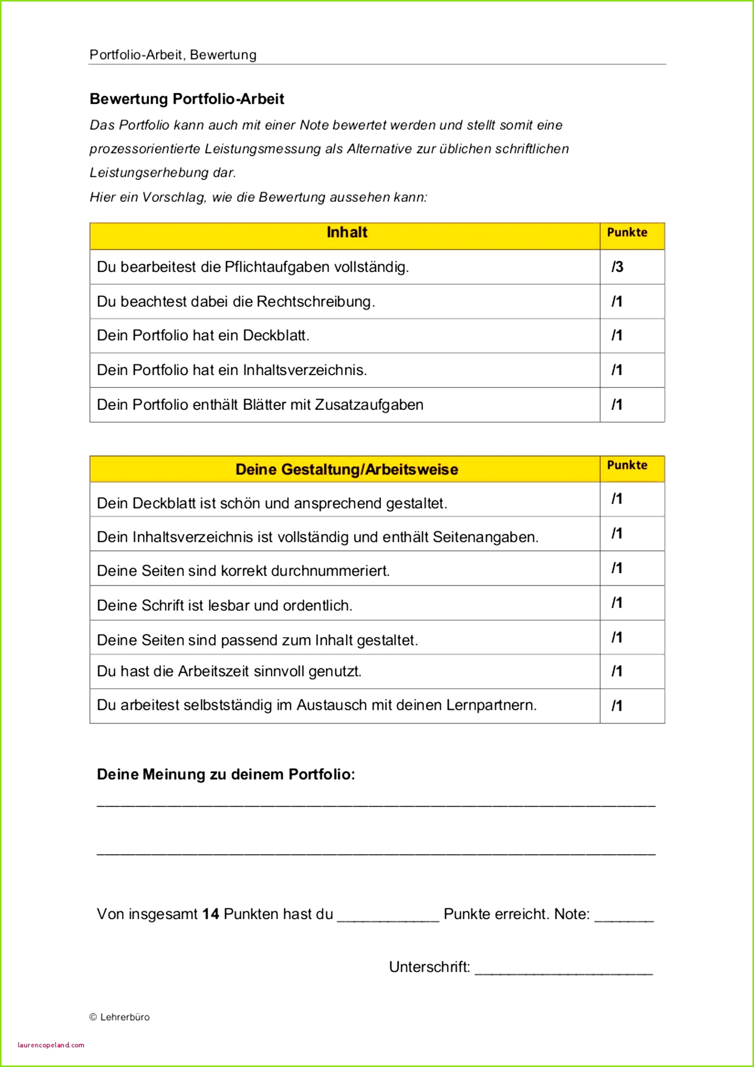 Lerngruppe Steuer Vorlage sopäd Arbeitshilfen Unterricht