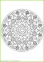 6 Mandalas Vorlagen