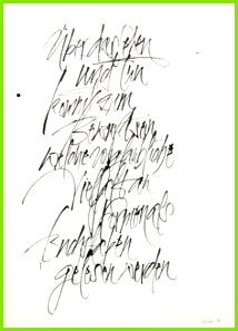 The Berlin Calligraphy Collection Harald Schroeder