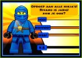 3 Ninjago Einladungskarten Vorlage