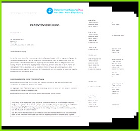 Muster Patientenverfügung PDF zum Download & Ausdrucken
