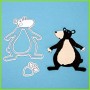 6 Pinguin-handwerks-schablone