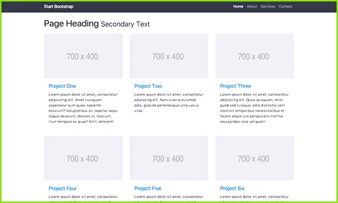 Portfolio Template Free Bootstrap Portfolio themes & Templates Start Bootstrap Portfolio Template Free Purchase Agreement
