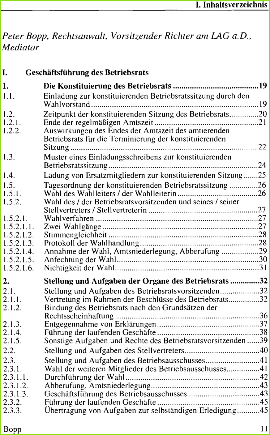 Auswirkungen des Endes der Amtszeit des amtierenden Betriebsrats für Terminierung der konstituierenden Sitzung