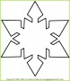 5 Schneeflocken Vorlagen Zum Ausschneiden