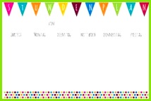 Kostenloses Printable Kunterbunter Stundenplan Stundenplan Vorlage GrundschuleStundenplan