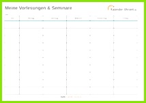 Stundenplan Vorlage Uhrzeiten Kalender Uhren Schule