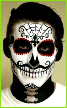 Die 20 besten Bilder von mexikanische Totenmaske 214344 Male Sugar Skull Face Paint Tag Der Toten Karneval Schminken Fasching Schminken Halloween