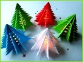 3 Tannenbaum Basteln Papier Vorlage