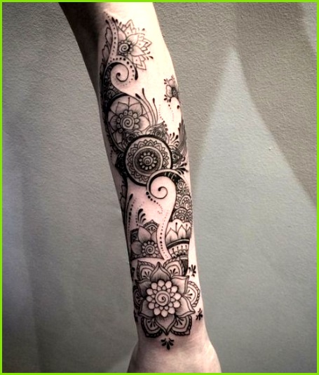 Gorgeous mandala arm