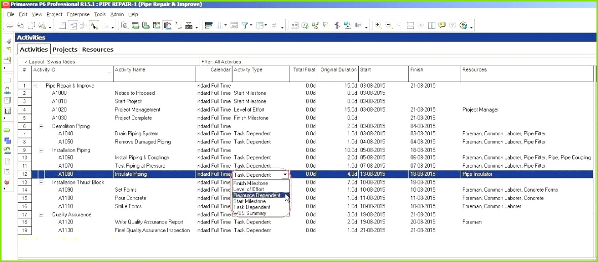 Ms Excel Project Management Template Also Excel Project Timeline Template Project Planning Template Lovely