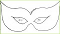 4 Venezianische Masken Vorlagen Zum Ausdrucken
